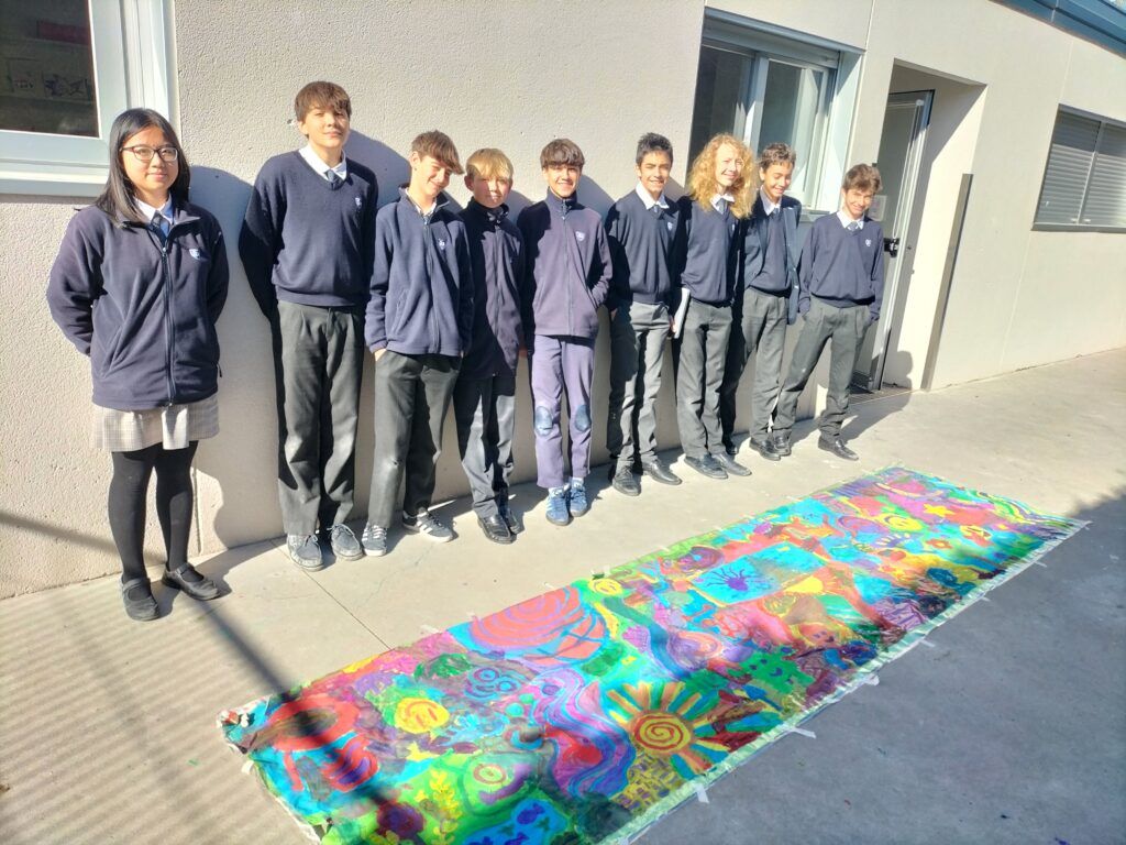 In 2nd ESO we created a Collaborative Mural